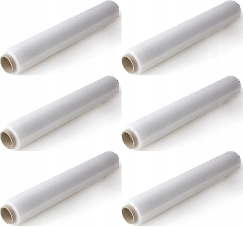 FOLIA STRETCH PRZEZROCZYSTA 1KG x6