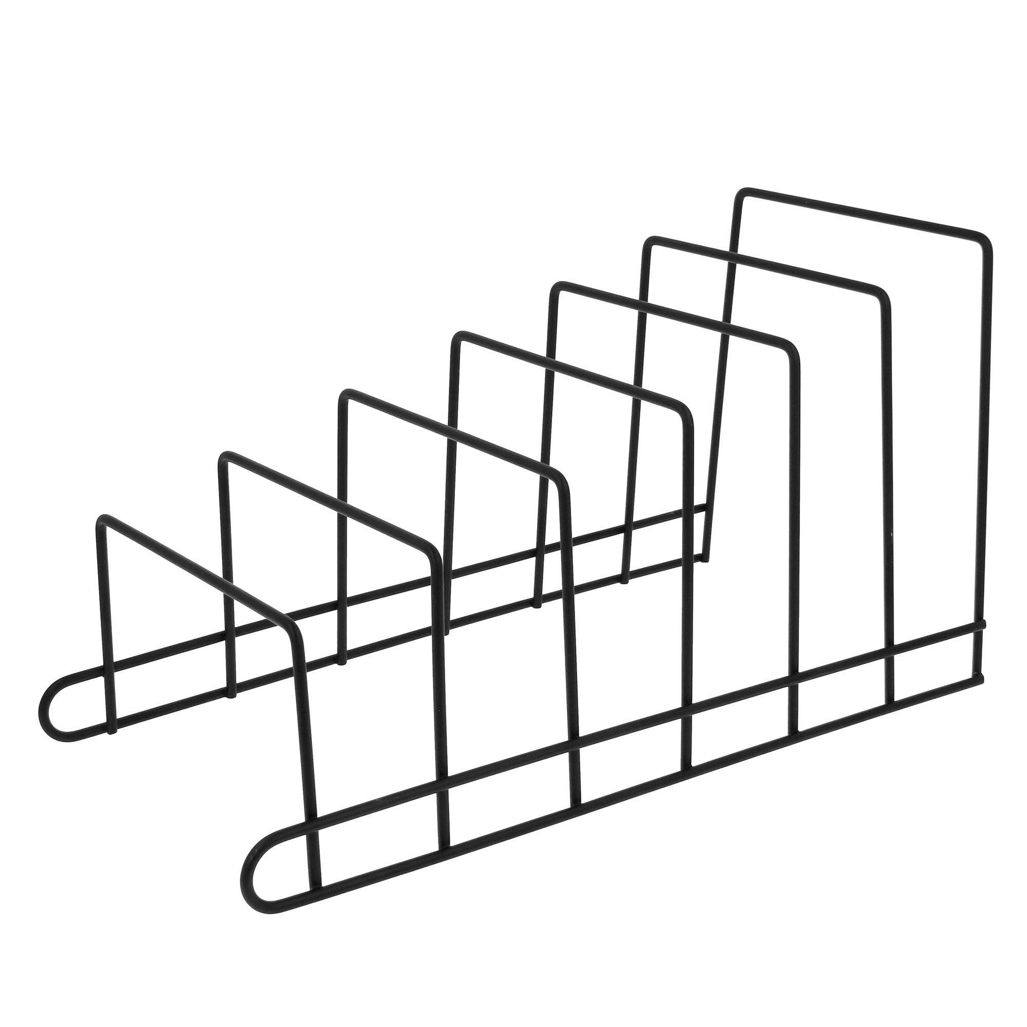 

Stojak organizer na pokrywki talerze Na 6szt