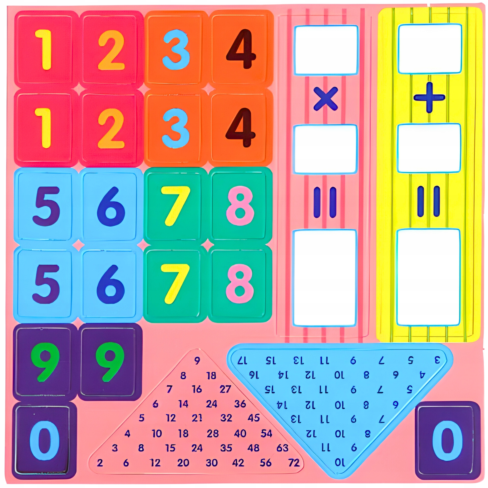 Matematyczny Misiu Nauka Dodawania Mnożenia Matematyki Układanka Klocki Płeć chłopcy dziewczynki