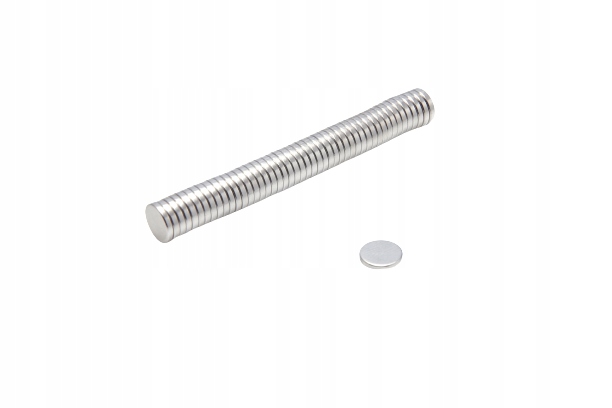 

Magnes Neodymowy Walcowy Mw 7x1,2 [mm] N38 50 szt.