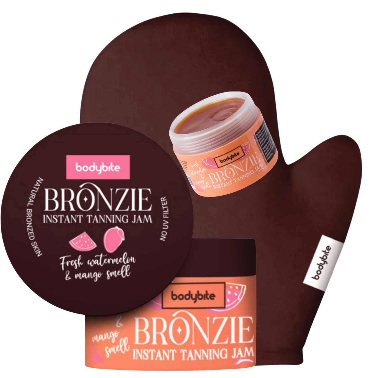 Bodybite Bronzie Urychlující krém Rukavice