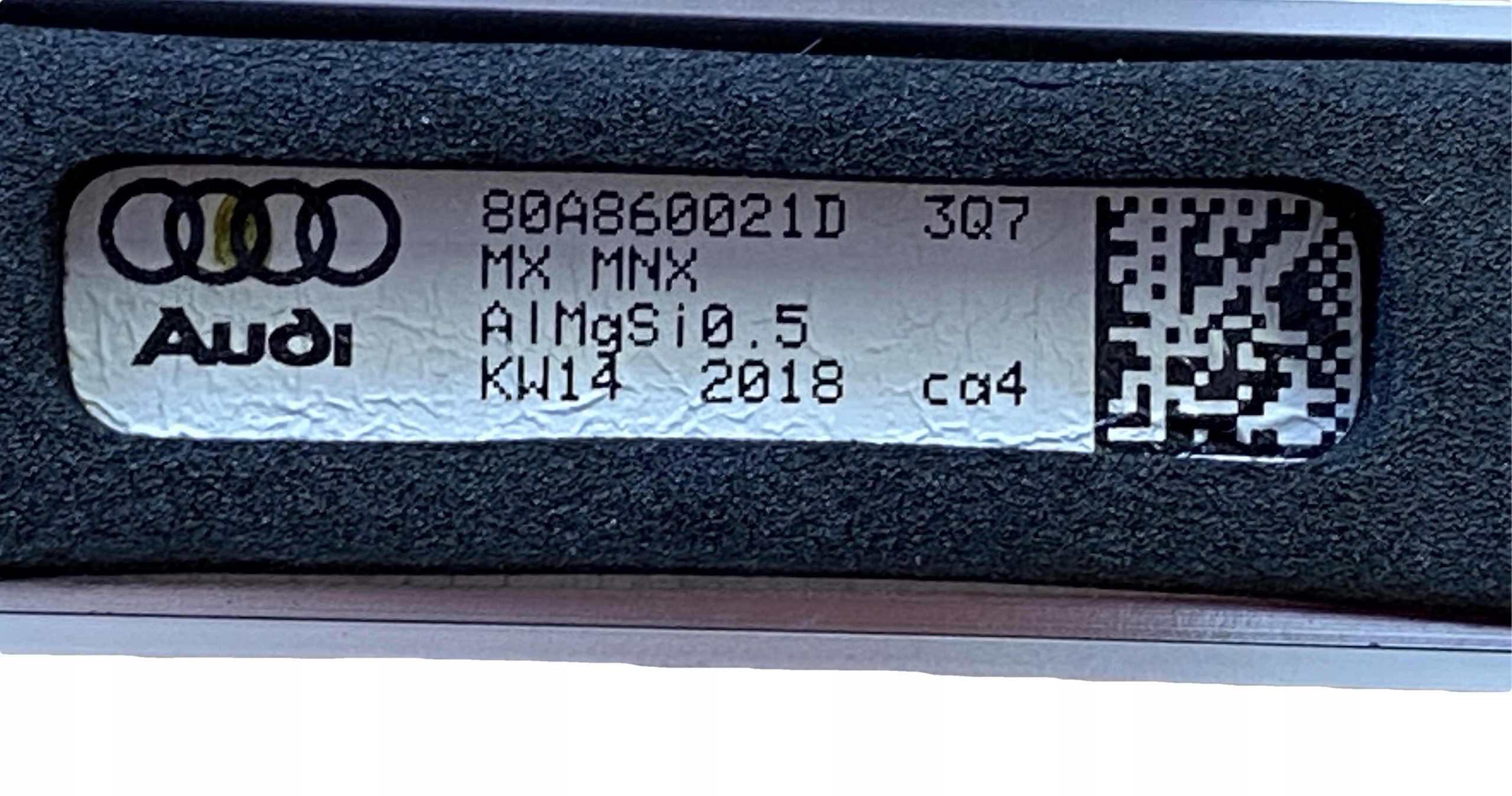 AUDI Q5 80A Dachreling dach links 80A860021D