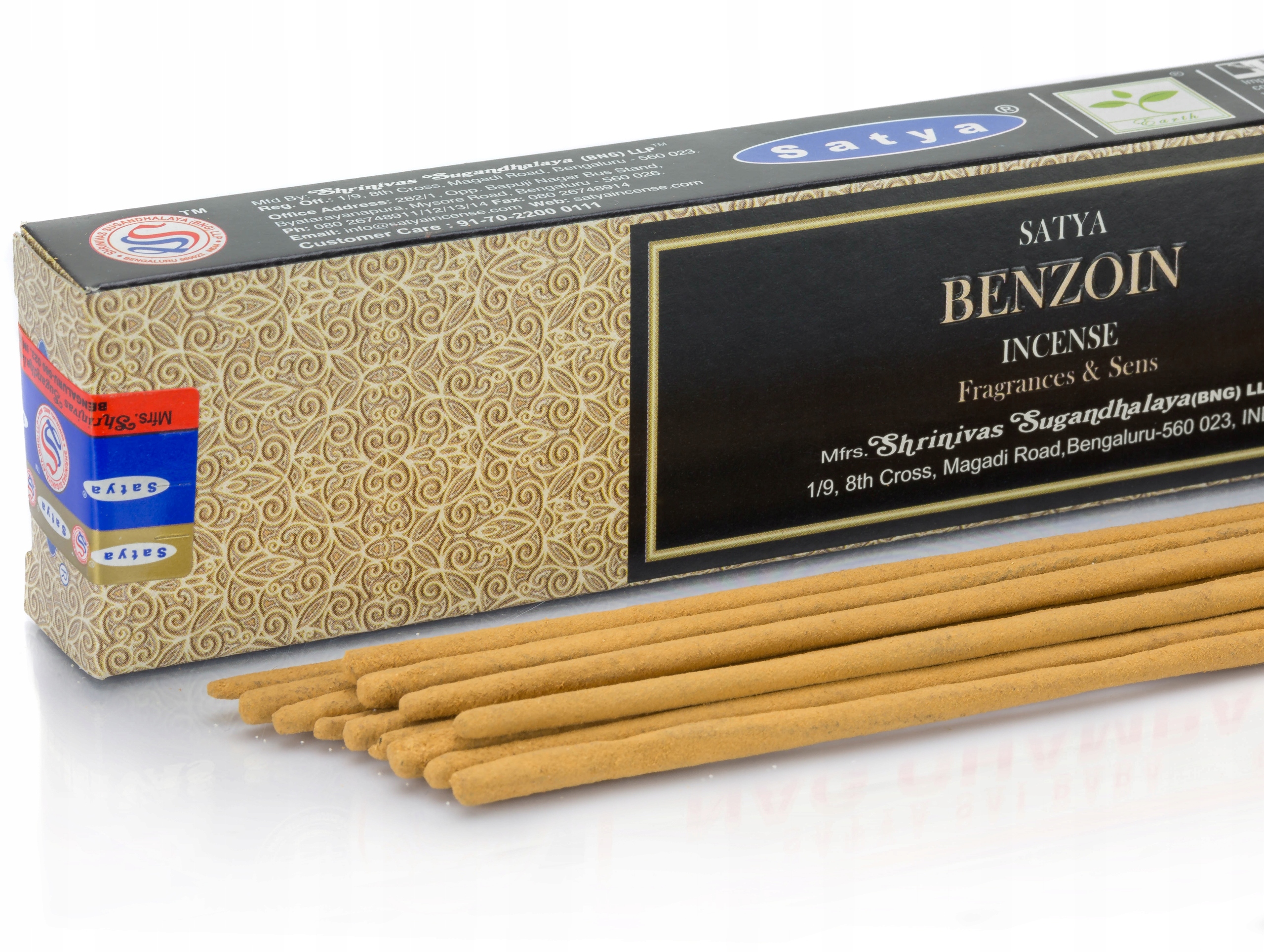 NAG CHAMPA kadzidełka PYŁKOWE SATYA benzoens