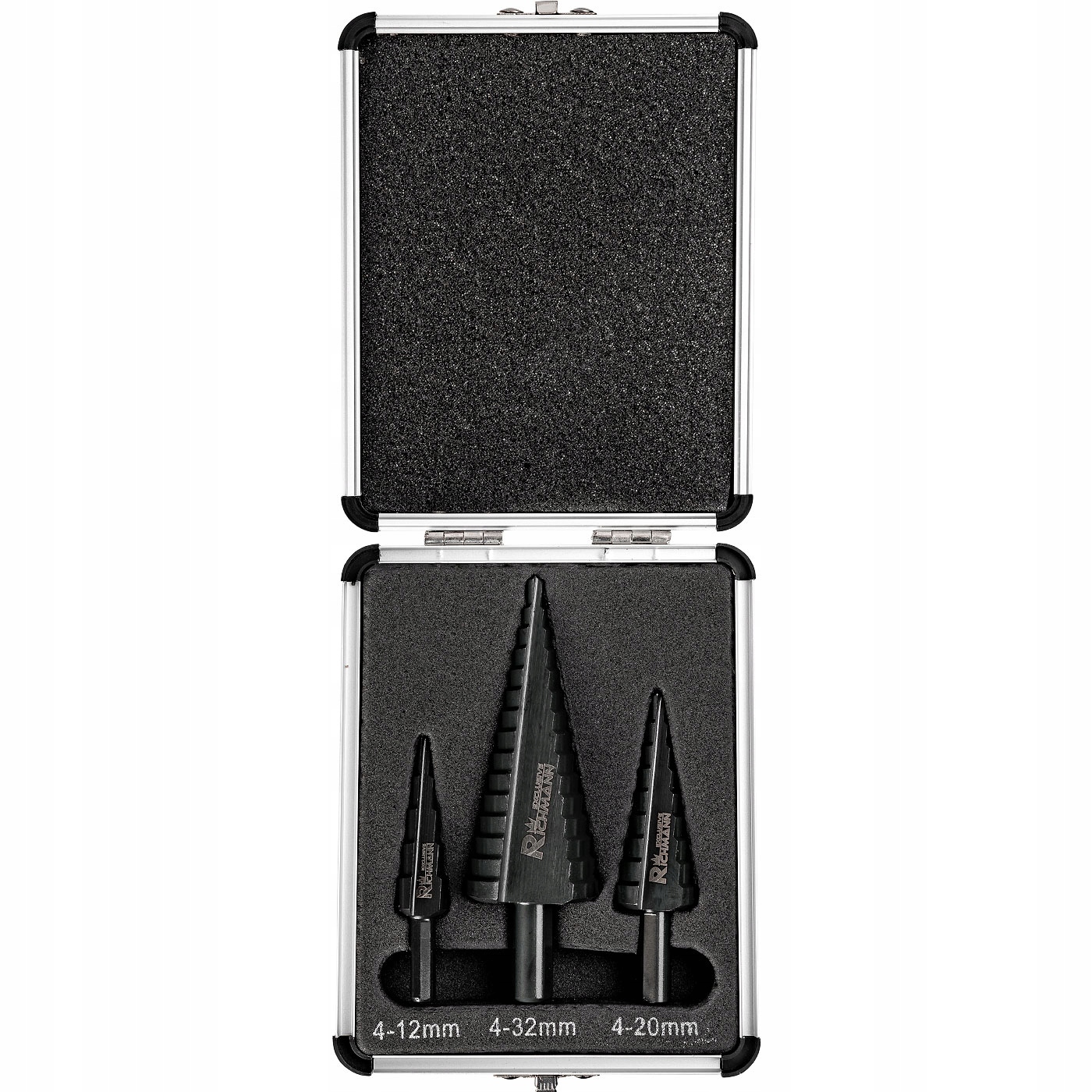 Richmann Zestaw 3 Wierteł Stopniowych W Metalowej Kasecie C9265