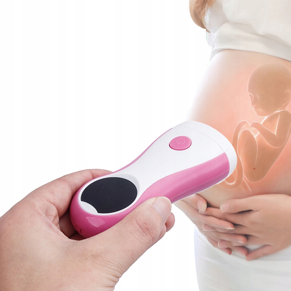 Household fetal pulse and heart rate detector