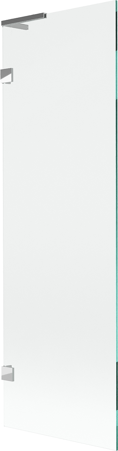 Mexen Lunar L vanová zástěna jednokřídlá 60 x 150 cm, transparentní, chrom
