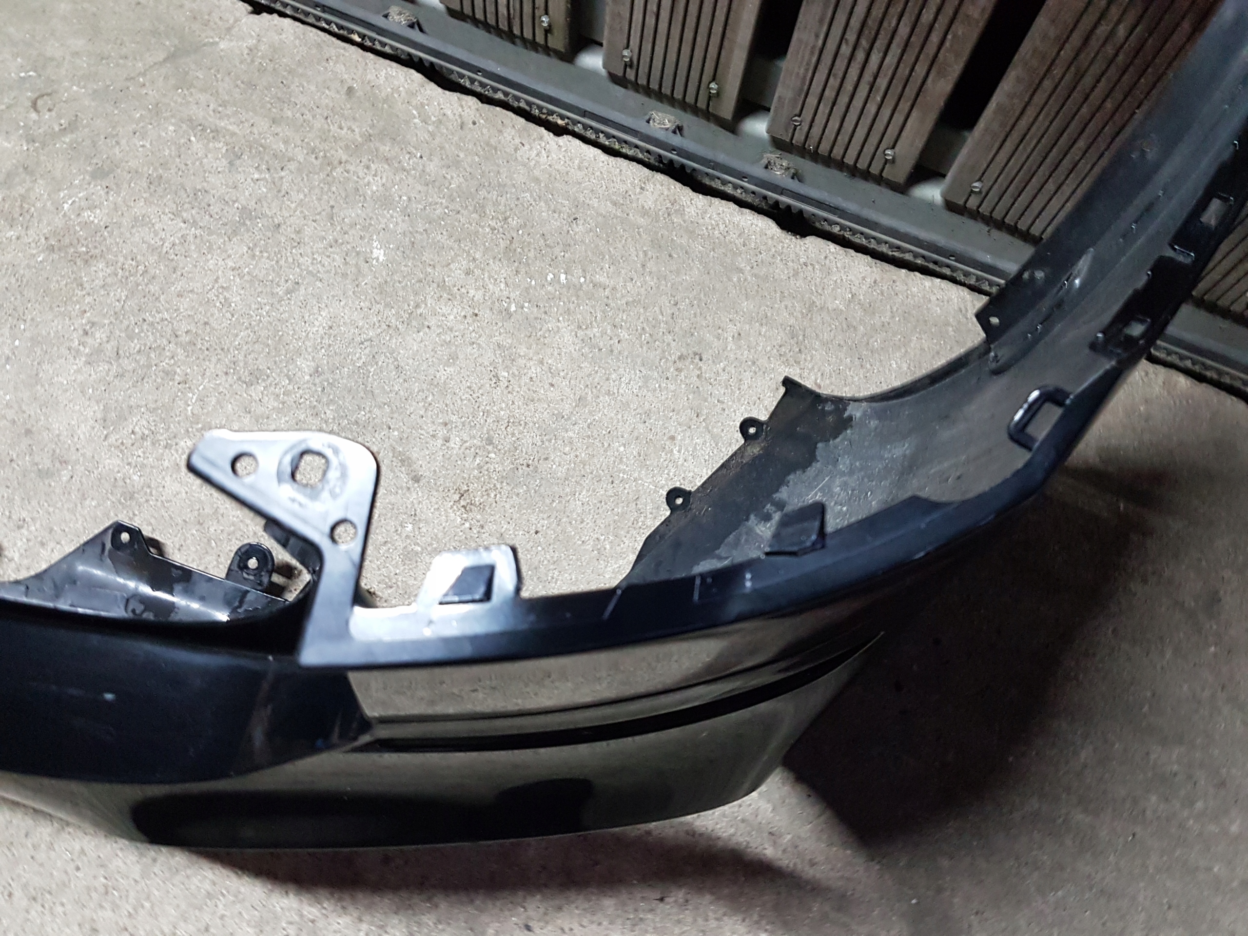 bumper rear BMW X1 F48 LCI m-packet