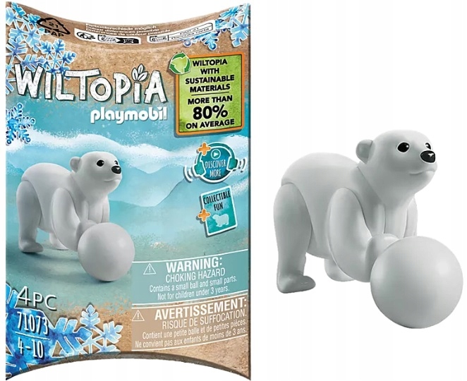 

Playmobil 71073 Mały Niedźwiedź Polarny Wiltopia