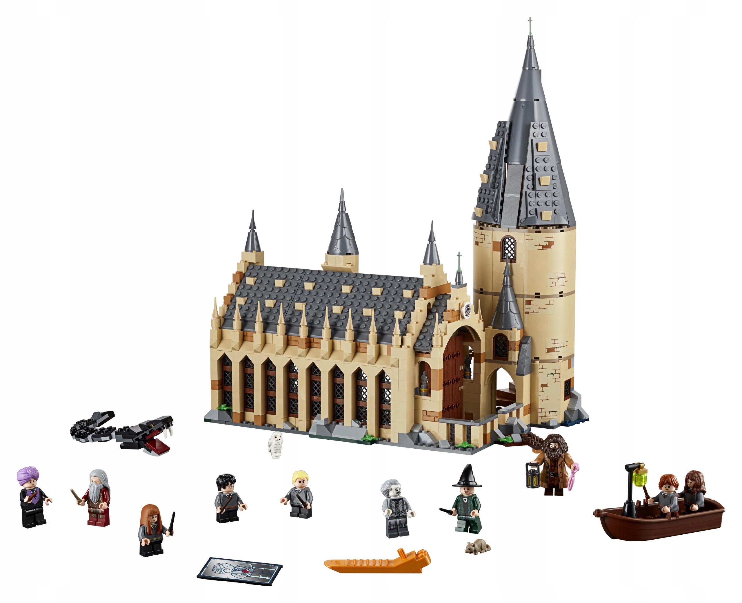 LEGO HARRY POTTER Большой зал Хогвартса 75954 Вес изделия с индивидуальной упаковкой 1,54 кг