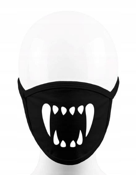 Maska maseczka Kły wampir Marka Cute as Hell