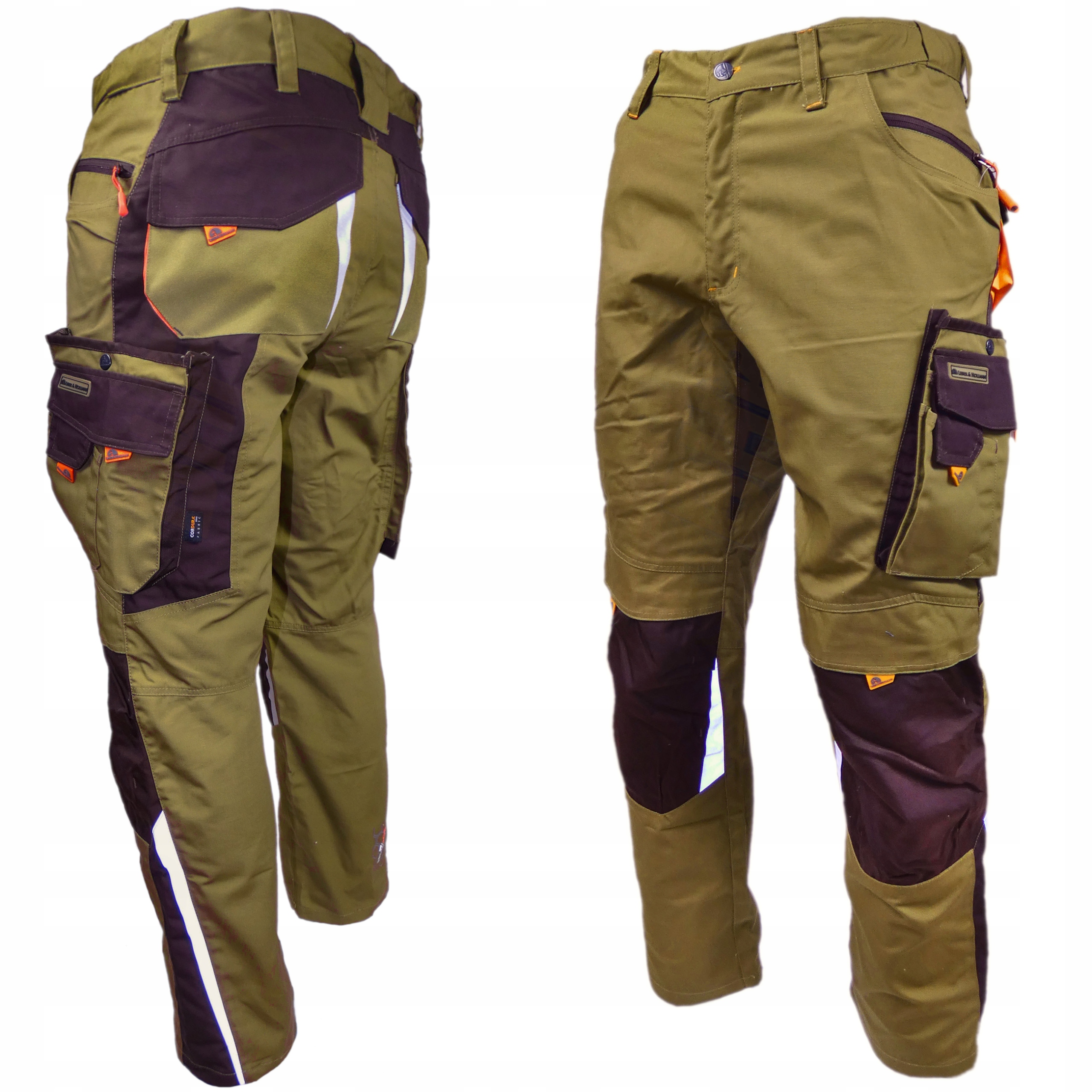 SPODNIE robocze CORDURA LEBER&HOLLMAN KHAKI