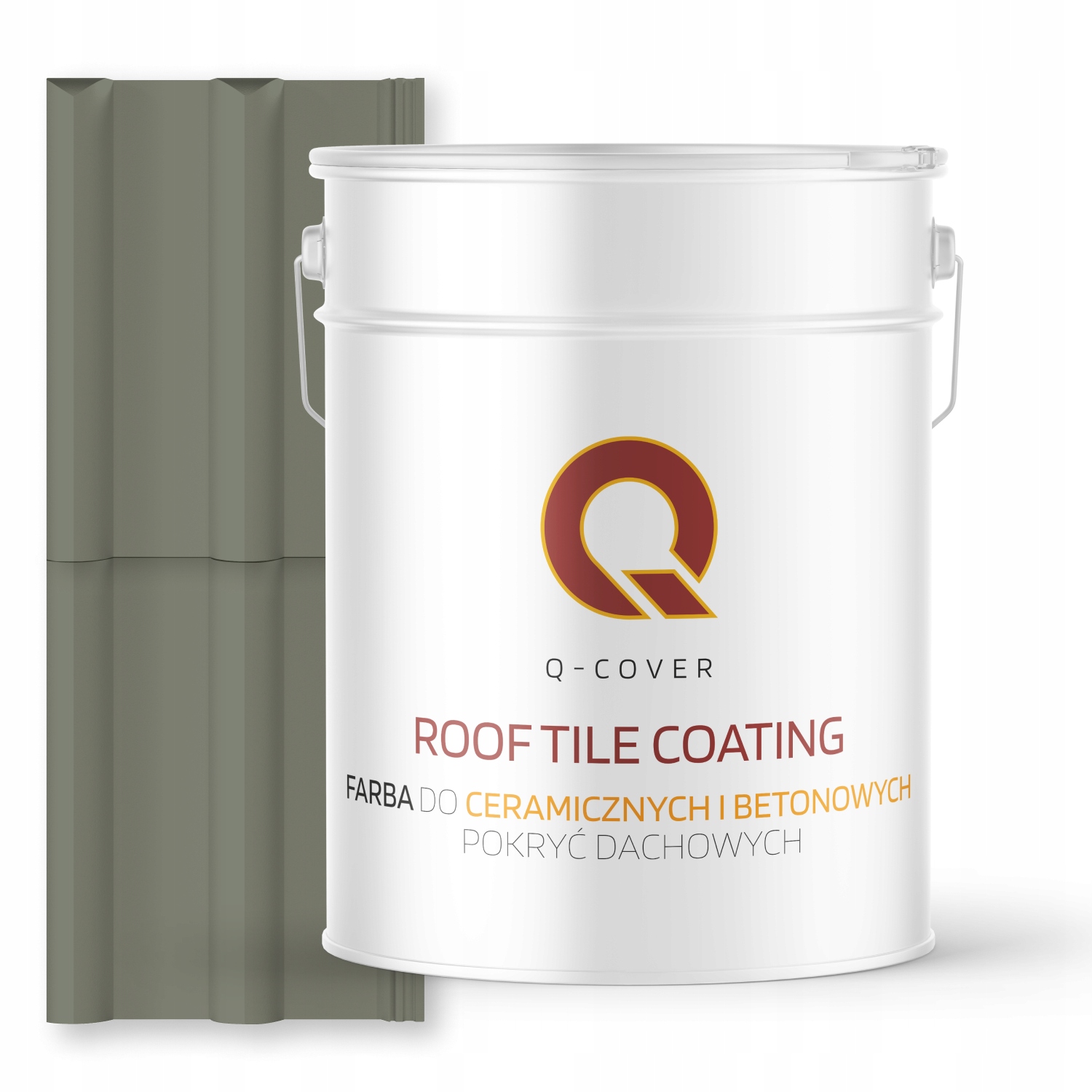 Farba Na Keramické Betónové Strechy Cementová Šedá Ral 7033 10 L Polomatná