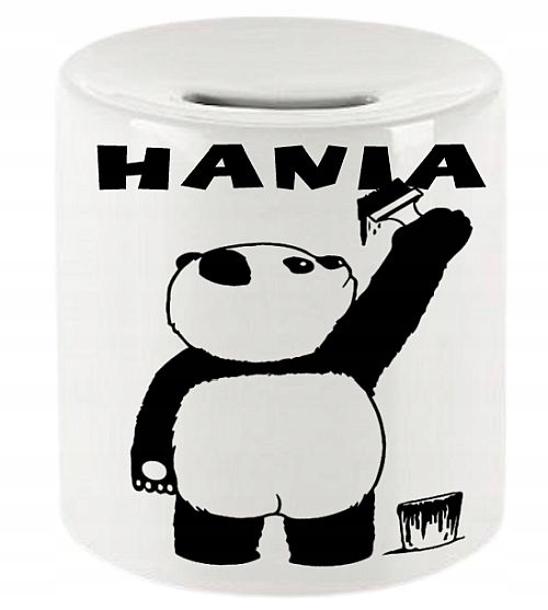 

Skarbonka - Panda maluje Twoje Imię podaj Imię