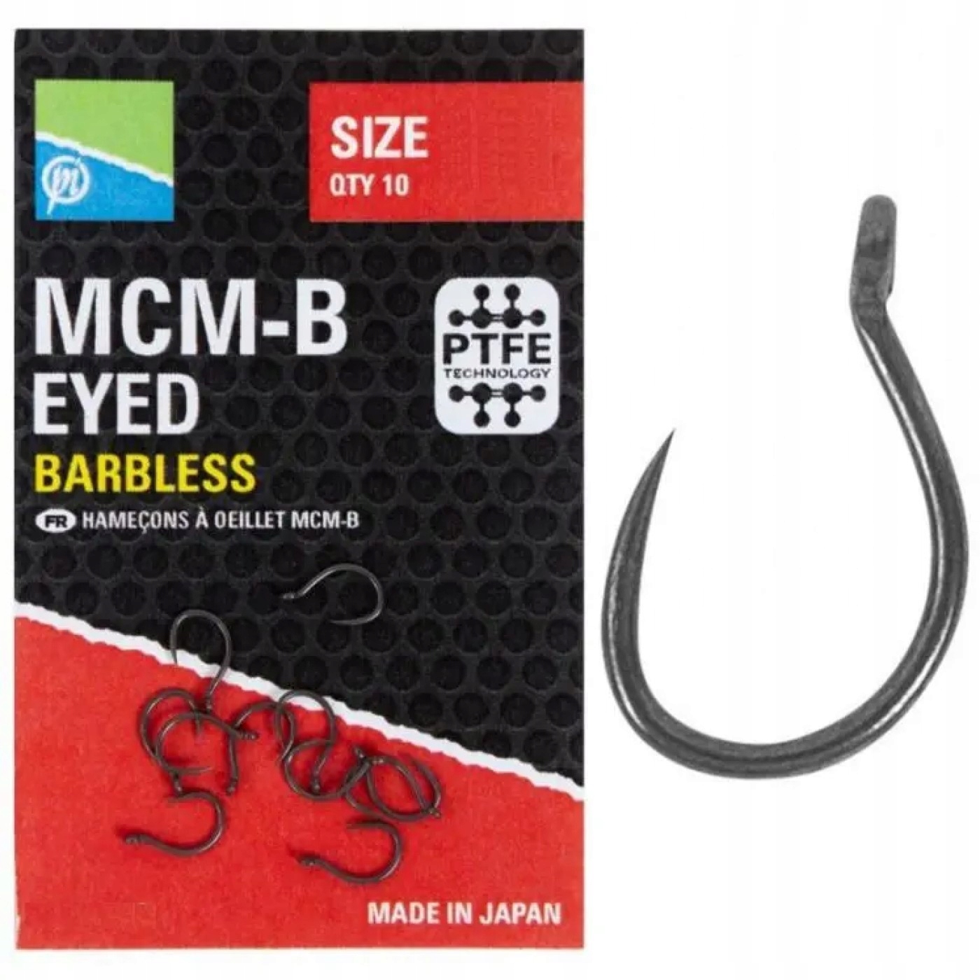 Haczyki Preston Mcm-b Barbless Eyed roz.18