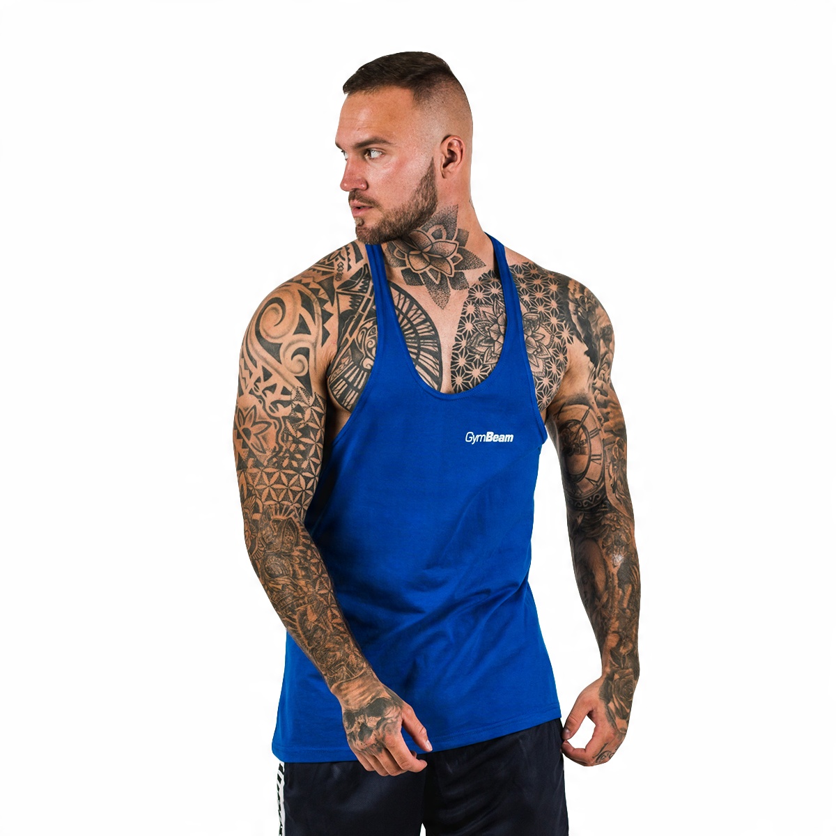 

Podkoszulek męski Stringer niebieski GymBeam L