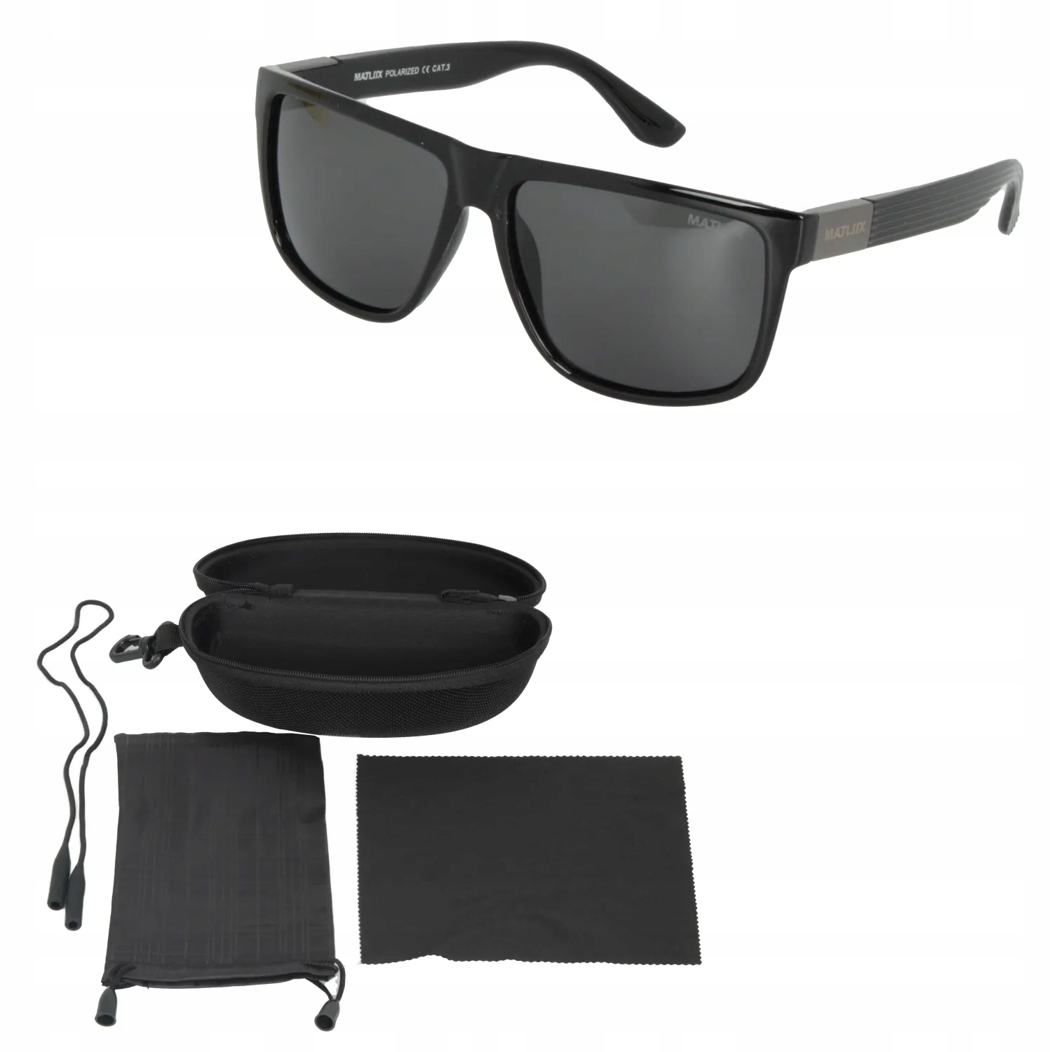 Polar Fashion P1043C3 Lesklé polarizační sluneční brýle