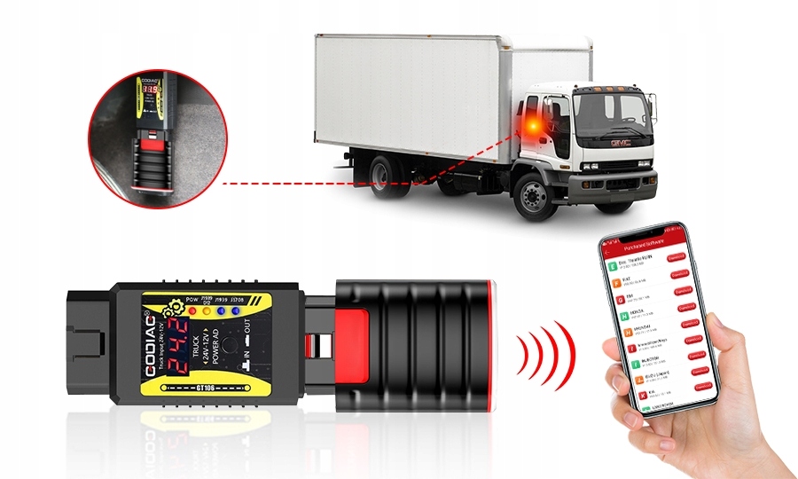 ADAPTER KONWERTER 24V do 12V Launch Thinkcar Golo Marka Autool