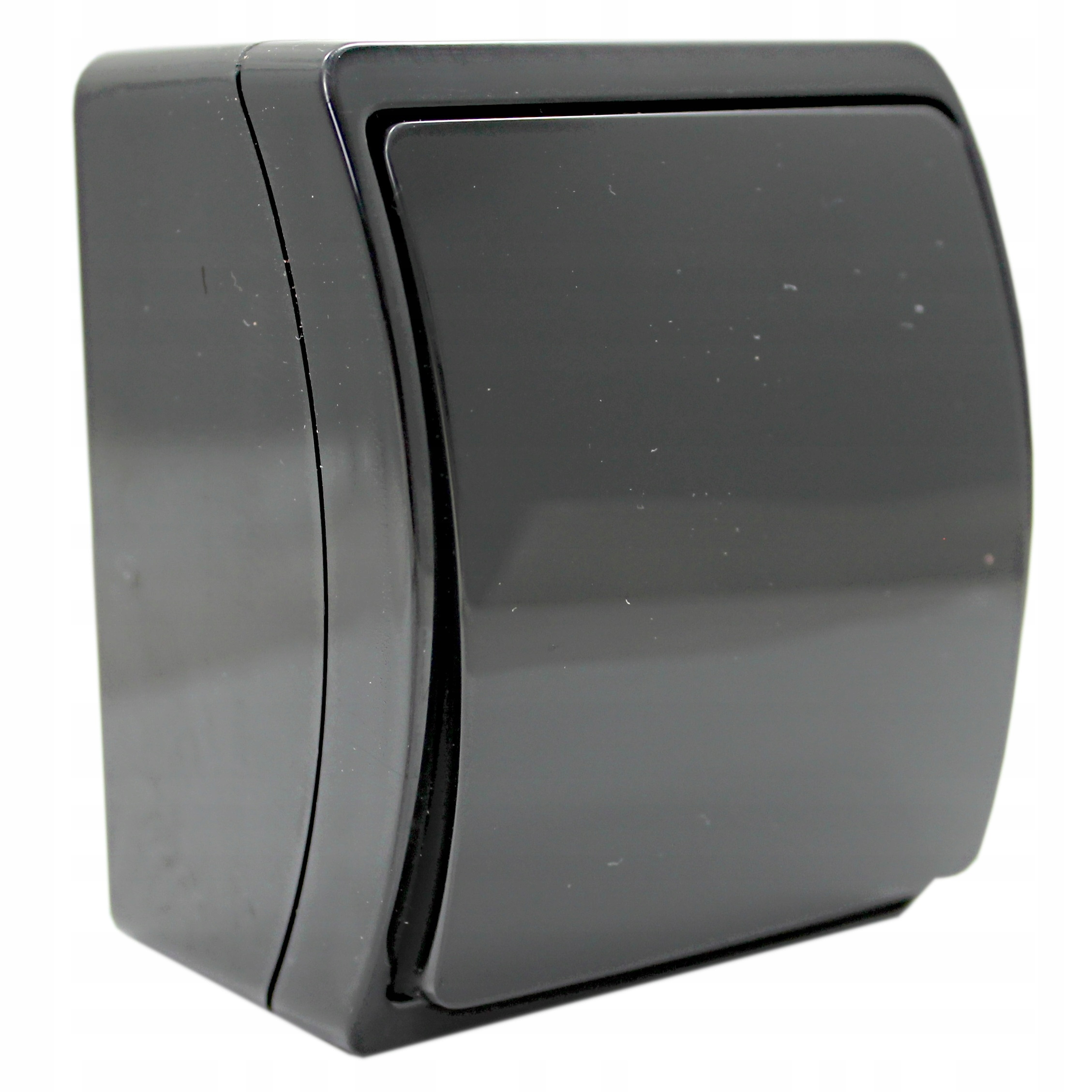 

Włącznik Pojedynczy Hermetyczny Łącznik Czarny