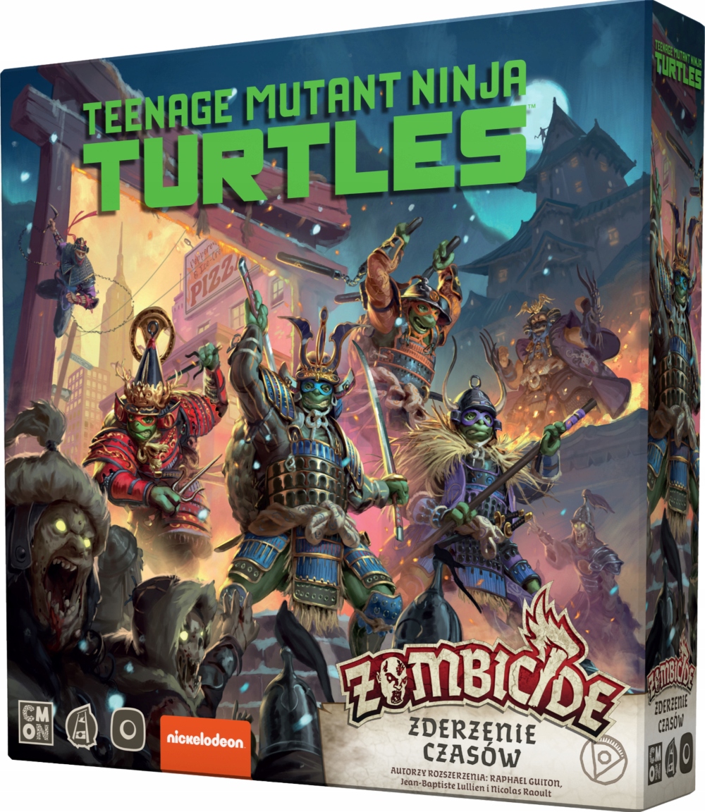 Dodatek Zombicide: Biała Śmierć Tmnt Zderzenie Czasów pełne wydanie Pl