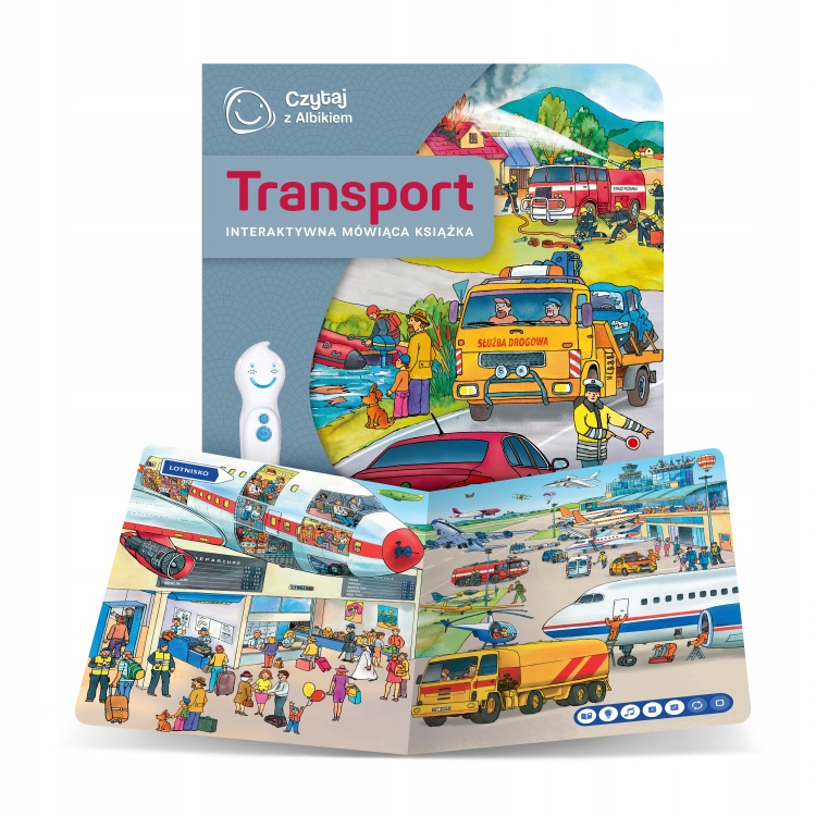 

Czytaj Z Albikiem Transport Interaktywna Książka
