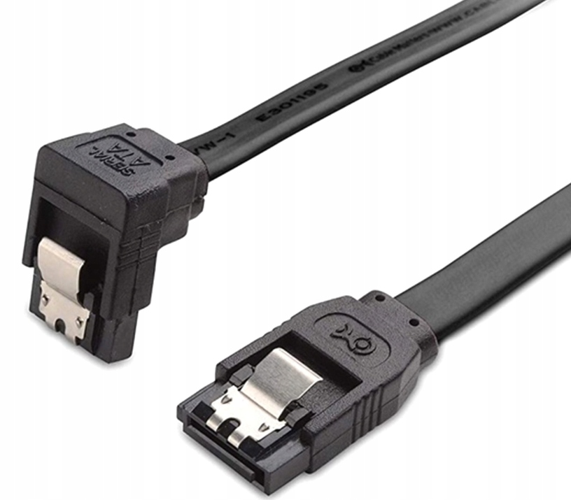

Kabel kątowy do dysku Sata III do 6 GB/s 40 cm
