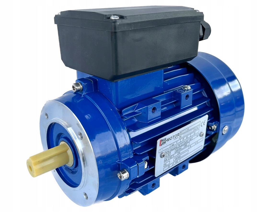 Silnik elektryczny jednofazowy Myt 0,55kW 1400 obr/min. 80 B14