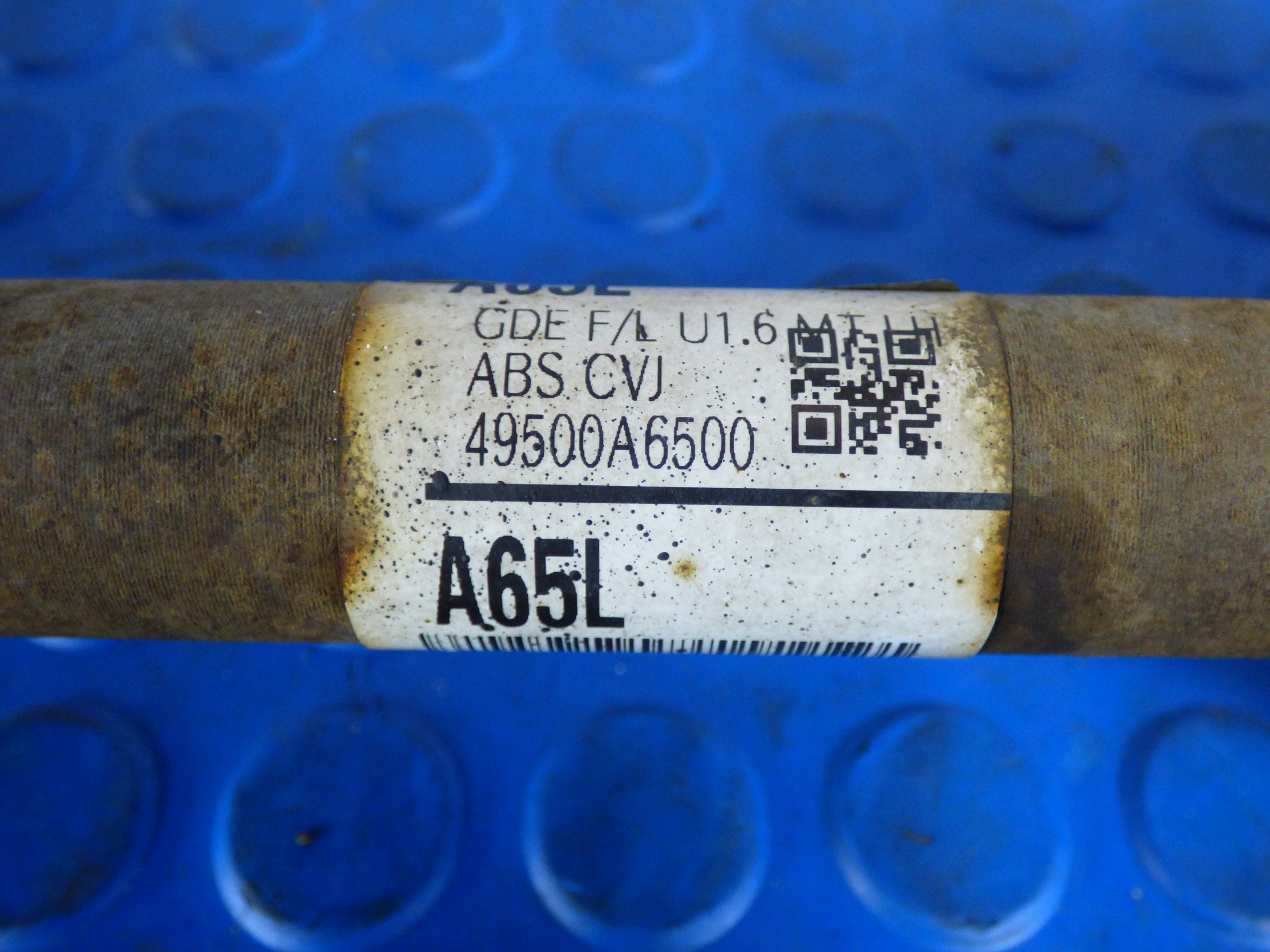 semi-axis left ORYG. sBDB HYUNDAI i30 II 1.6CRDI