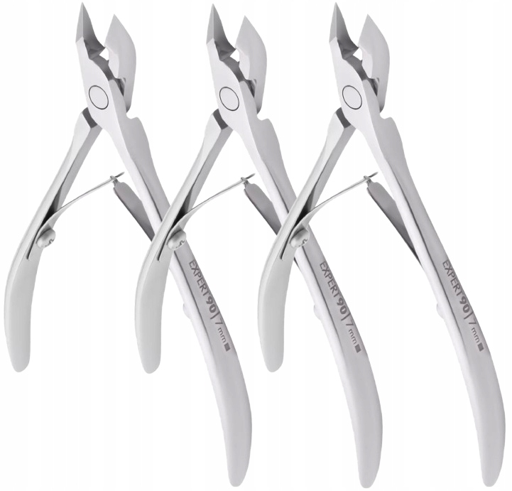 3 x Staleks Profesionální kleště na kůži 90 7 mm Vynikající ostrost Ocel