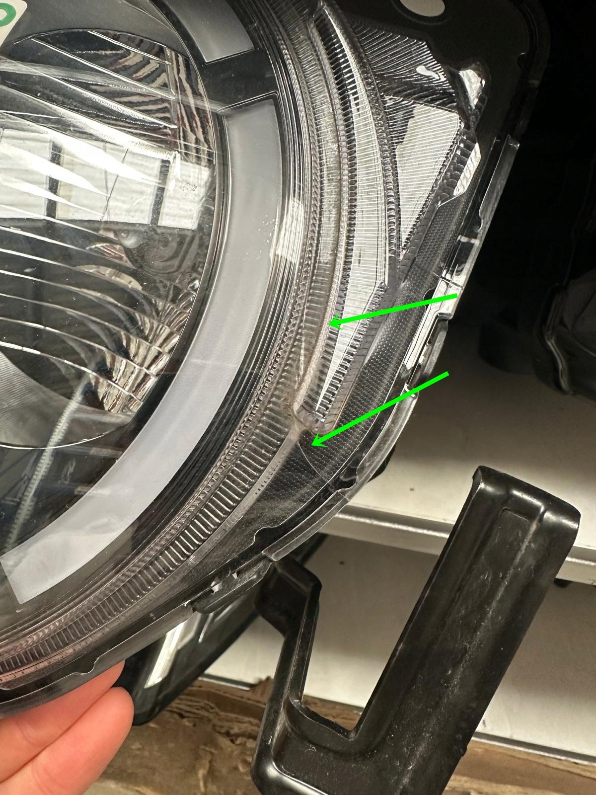 HYUNDAI INSTER AX1 EV 24- light normal fog light + LED left front EUROPA