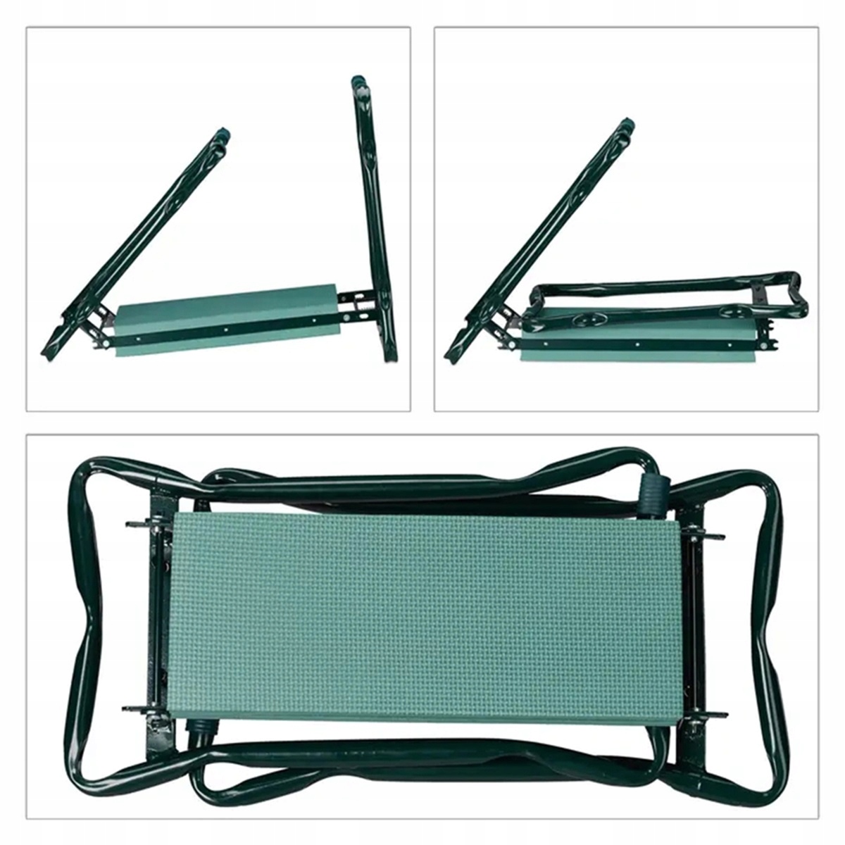 Klekací Stolička 2V1 S Pěnou Pro Zahradu A Zeleninový Pozemek