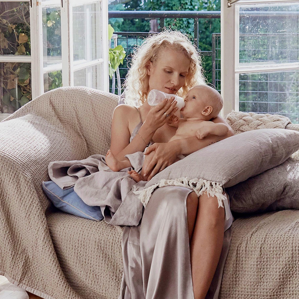 CANPOL Smoczek do szerokich butelek 12+ 2pak Materiał Silikon