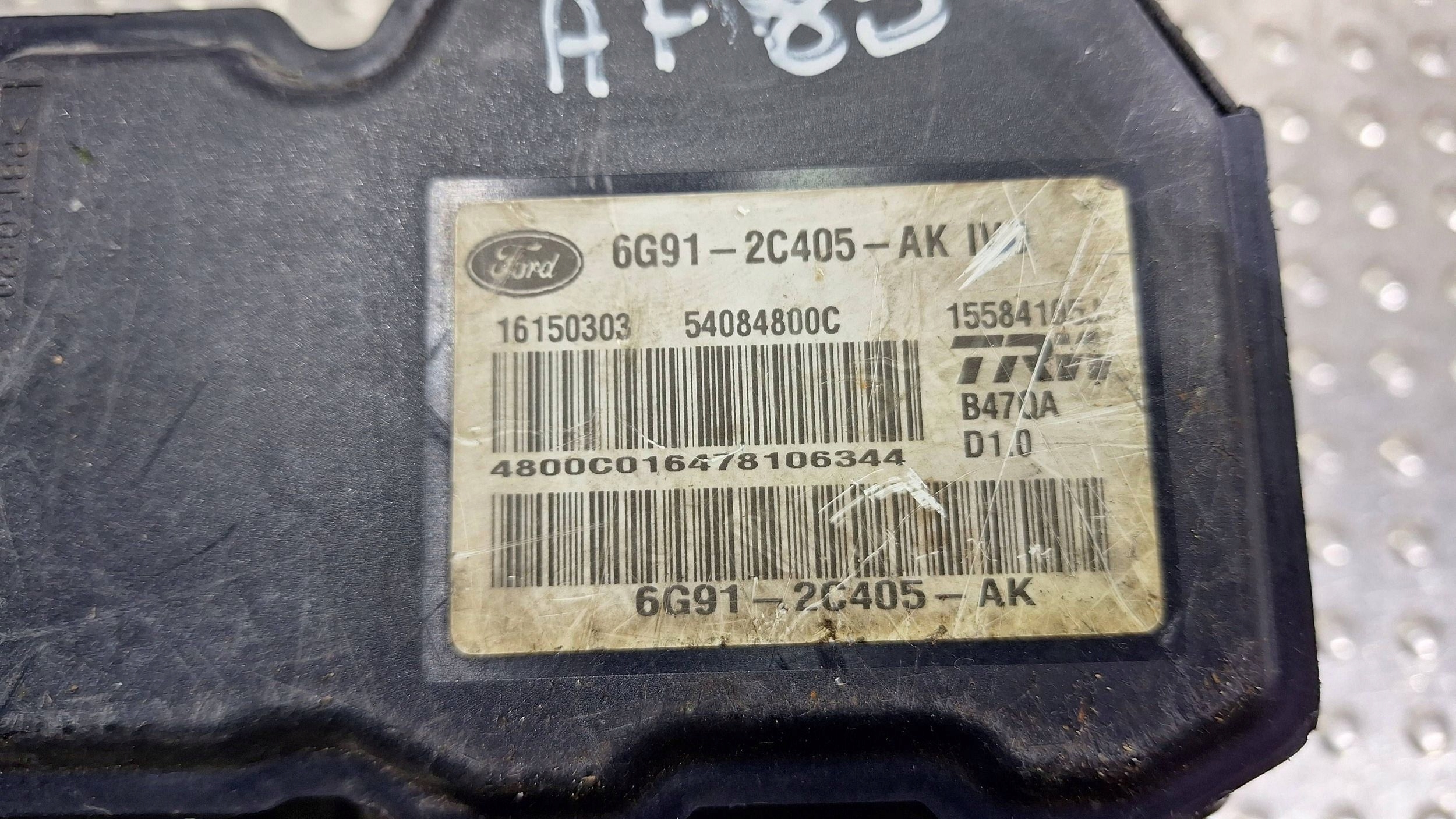 pump control unit ABS 6G91-2C405-AK FORD S-MAX MK1 GALAXY MK3 MONDEO MK4