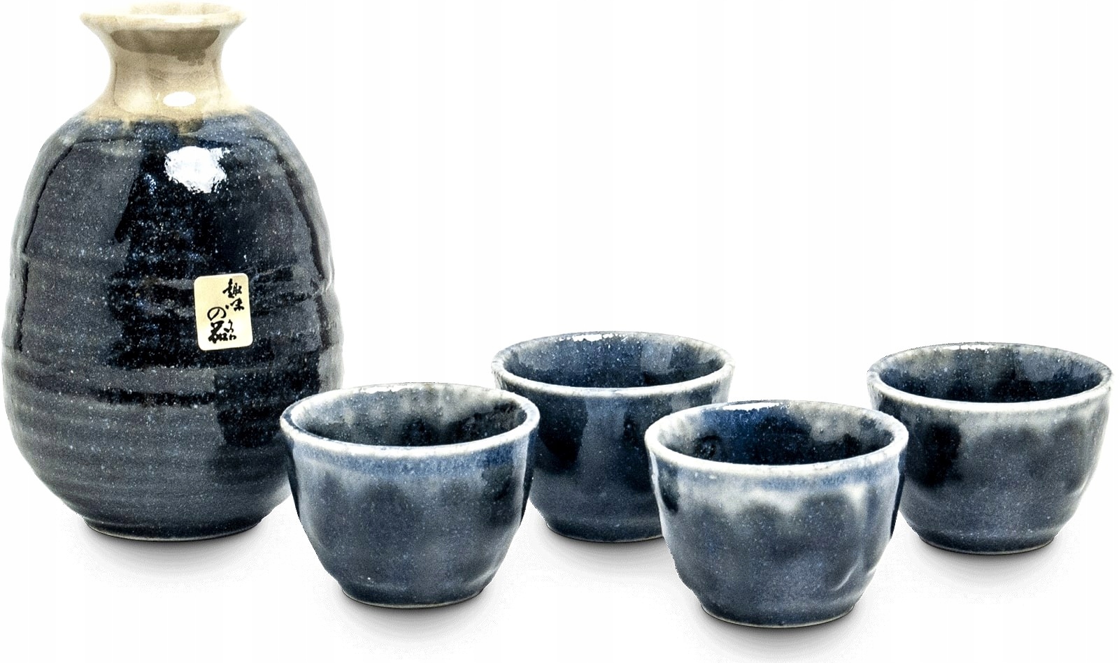 

Ciemno Niebieski Zestaw Do Podawania Sake