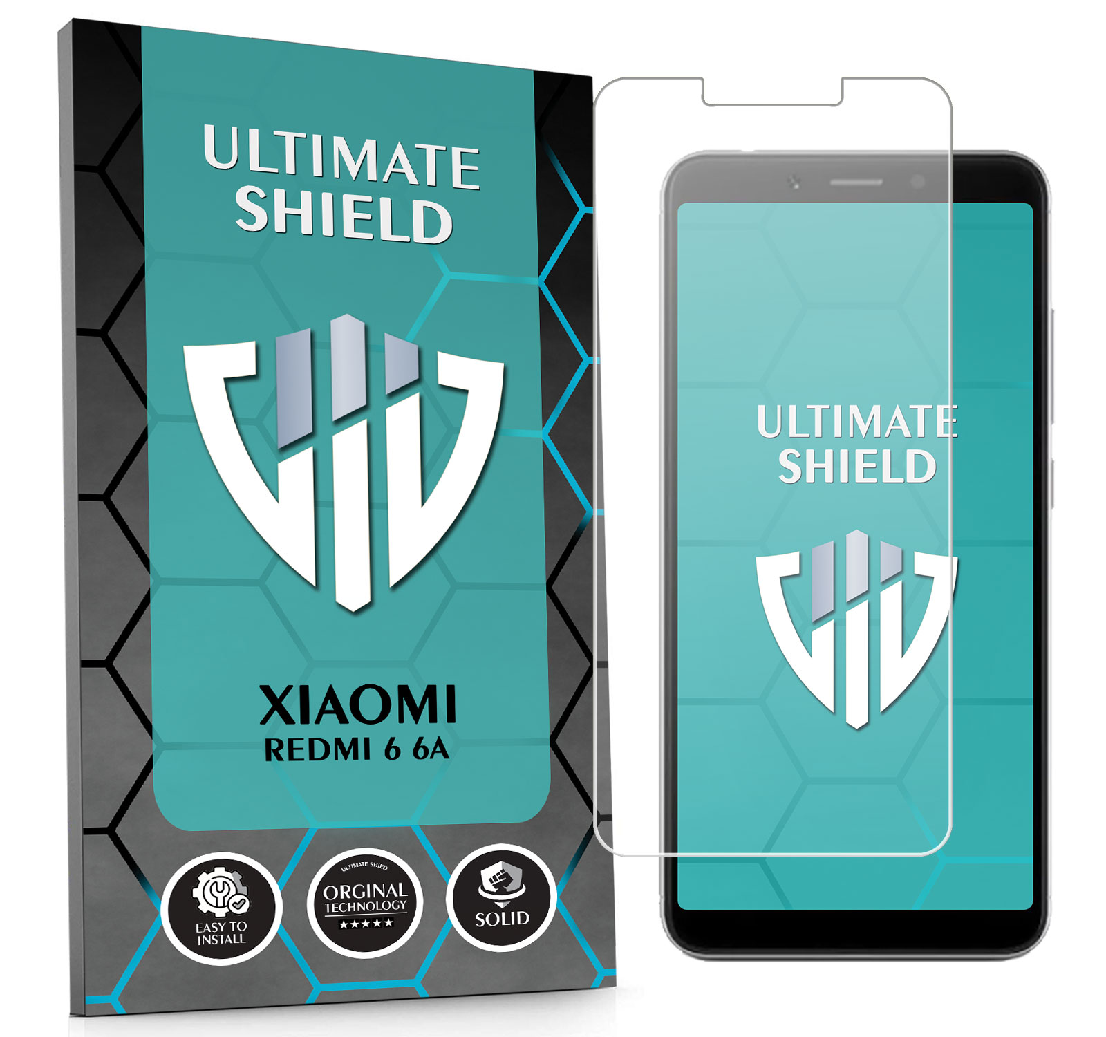 Sklo 3x Displej 7x Fotoaparát Rychlý Objektiv Pro Xiaomi Redmi 6 6A