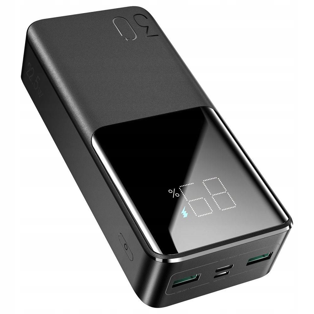 Powerbank Joyroom JR-QP193 30000mAh Rychlé Nabíjení 22.5W Černý