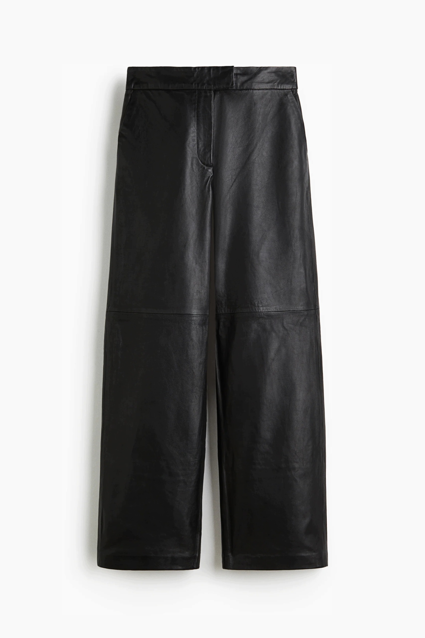 H&m 36/S kožené kalhoty, 100% kůže, premium