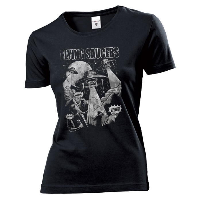 

Koszulka damska Kosmici Porwanie Ufo c S