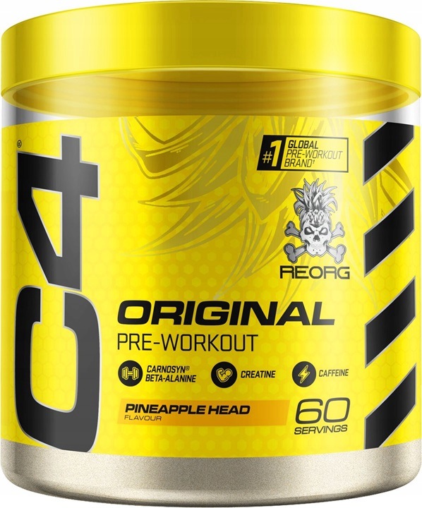 Cellucor C4 Original, Pineapple Head, prášek, 396 g