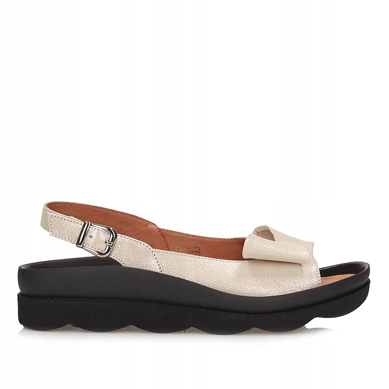 Elegantní dámské kožené sandály Boccato 031.1069 Gold