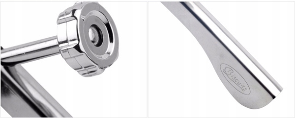 MASZYNKA PRASKA DEKORATOR DO CIASTEK CIASTA TORTÓW Kolor dominujący srebrny