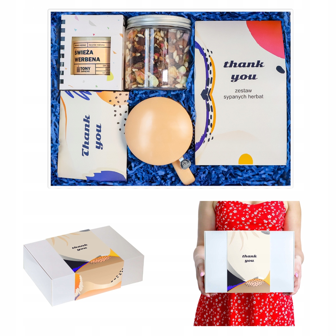 Levně Box s kávou a čajem dárek k 30 40 50 60 70. narozeninám pro ni
