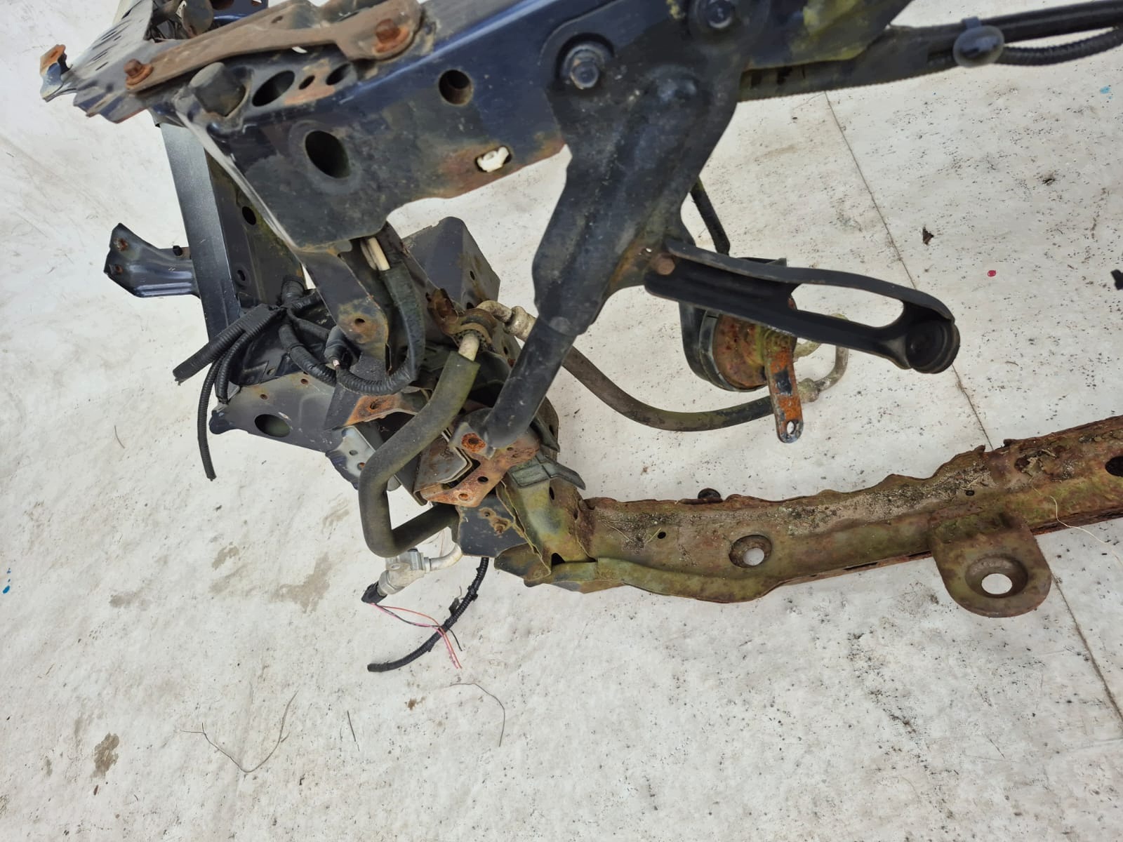 HONDA ACCORD VIII 8 08- front body wall front pillar iron