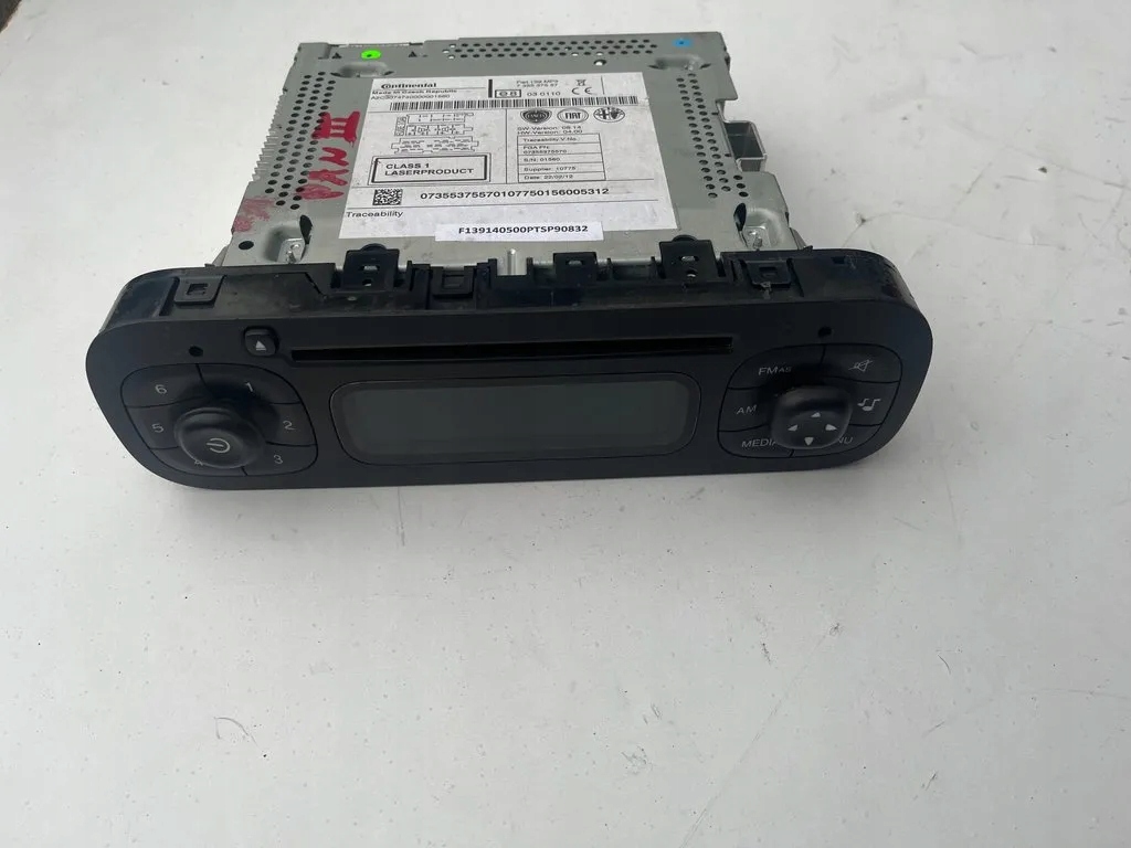 07355375570 - FIAT PANDA III РАДІО ГОЛОВНИЙ ПРИСТРІЙ CD MP3