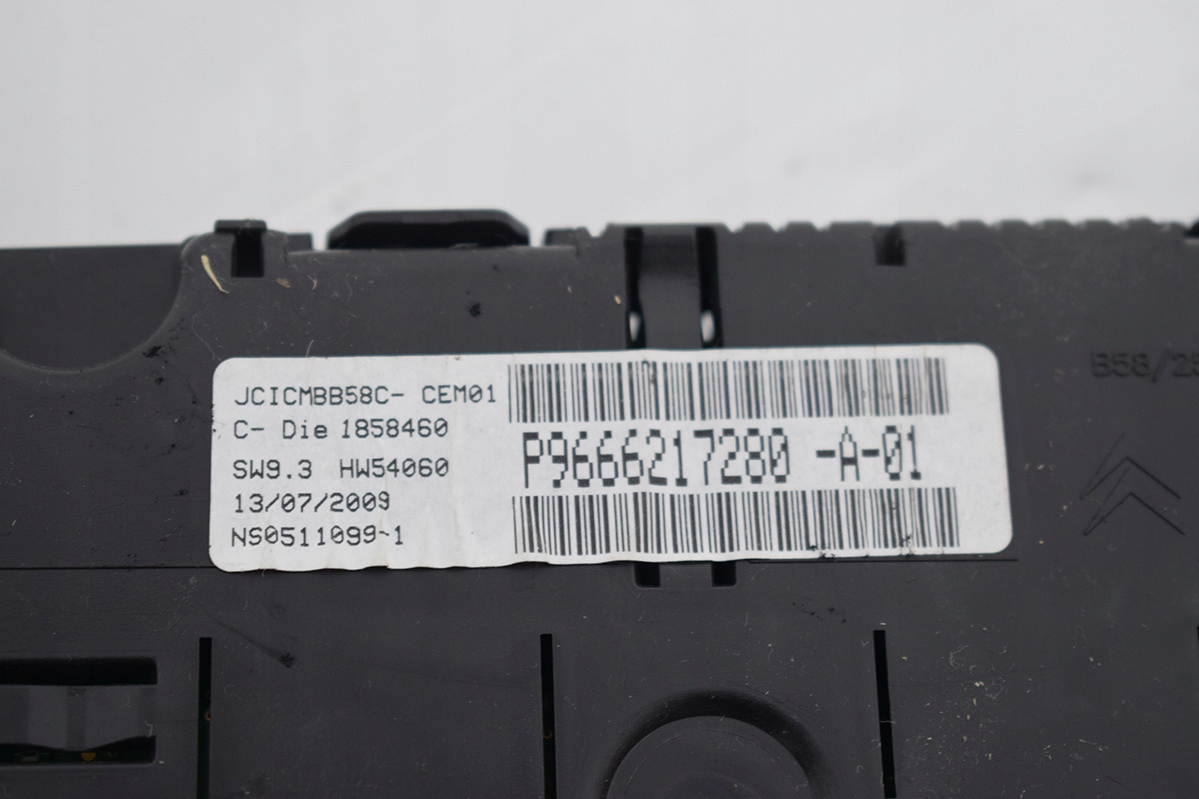 dials display CITROEN C4 PICASSO P9664365280