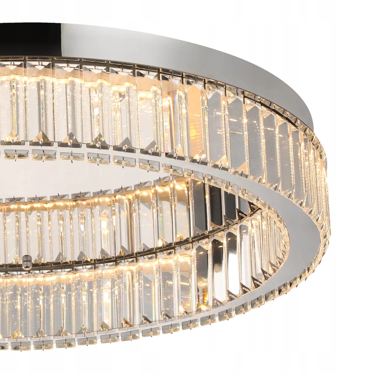 Strieborný stropné svietidlo Spark Top 60 cm Led stmievateľný Spa salónik