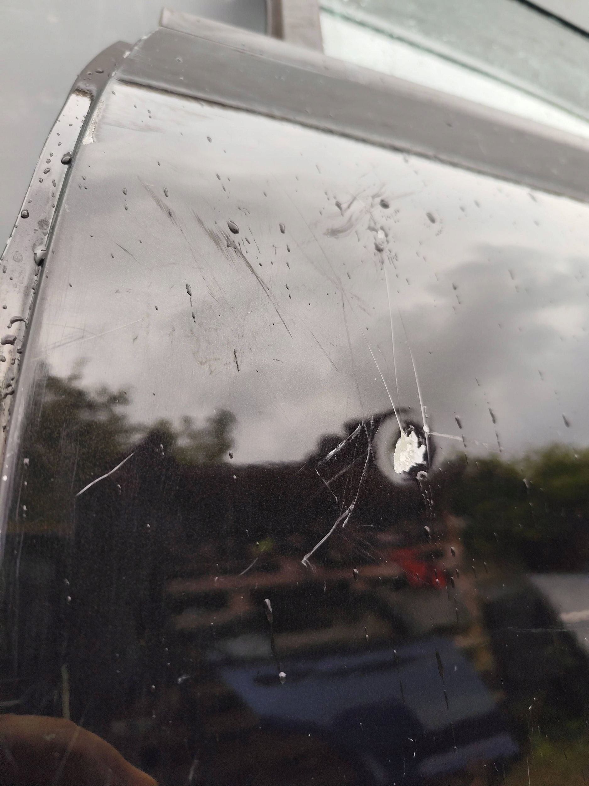 DACIA SANDERO III door rear part rear. left complete