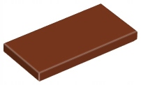 

Lego 87079 Tile Płytka 2x4 brązowa Nowa (1g)