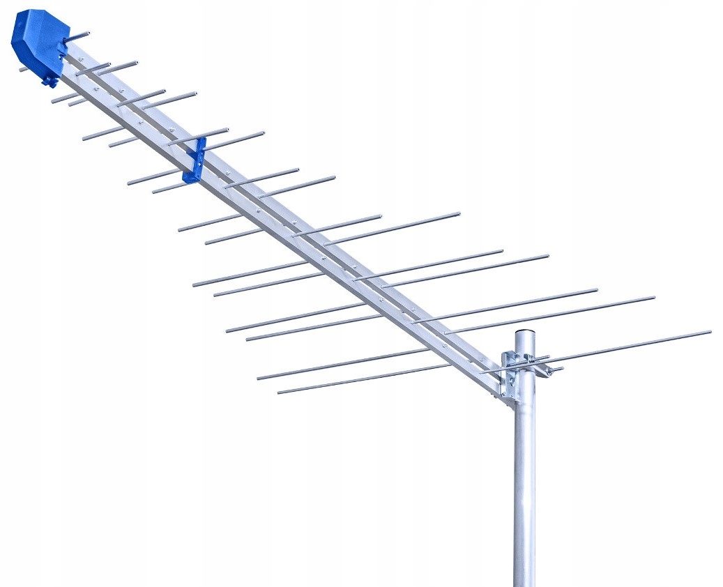 Logaritmická širokopásmová televizní anténa zesilovač