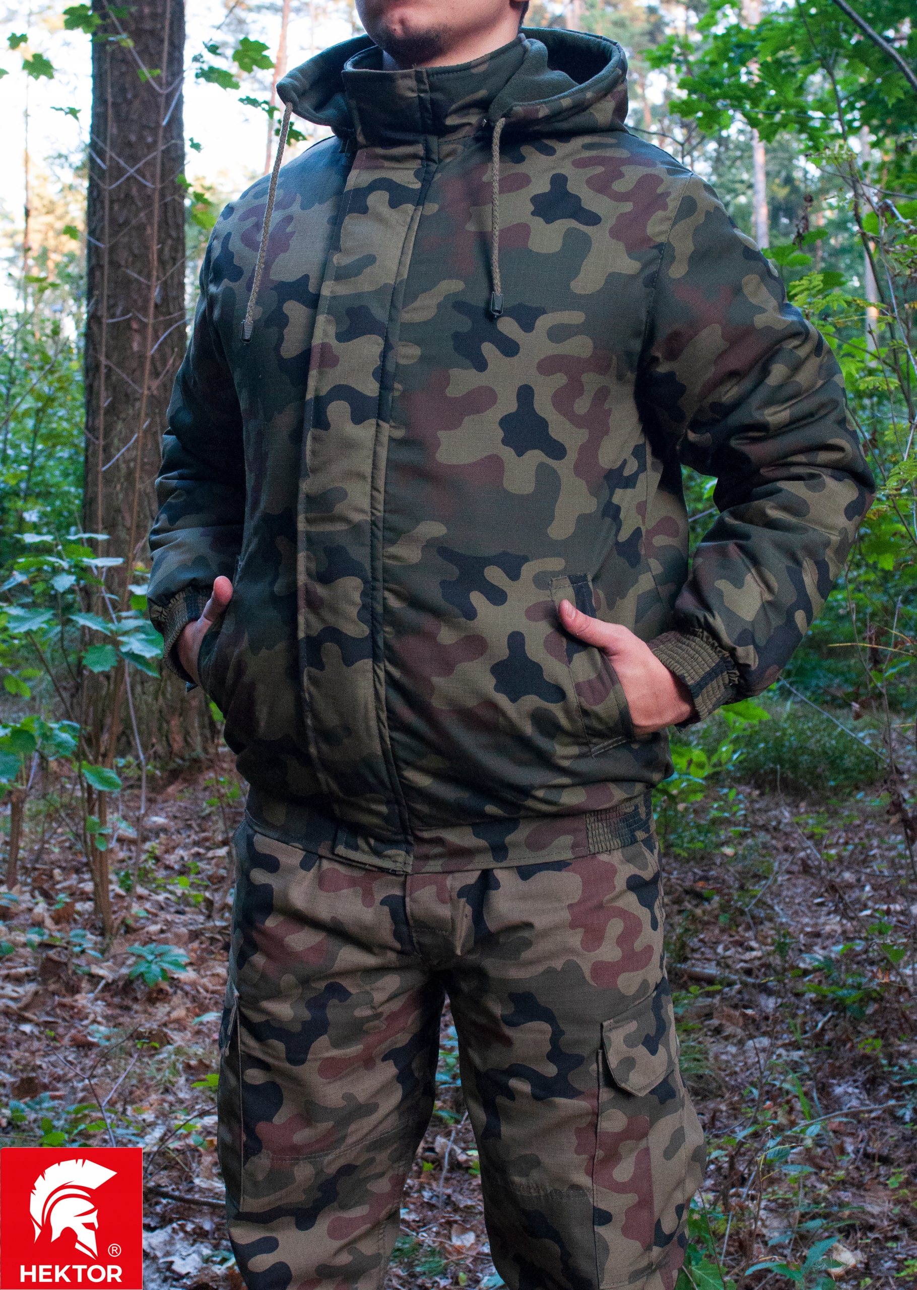 Kurtka Wojskowa MORO OCIEPLANA wz93 ZIMOWA r. XL Materiał dominujący inny