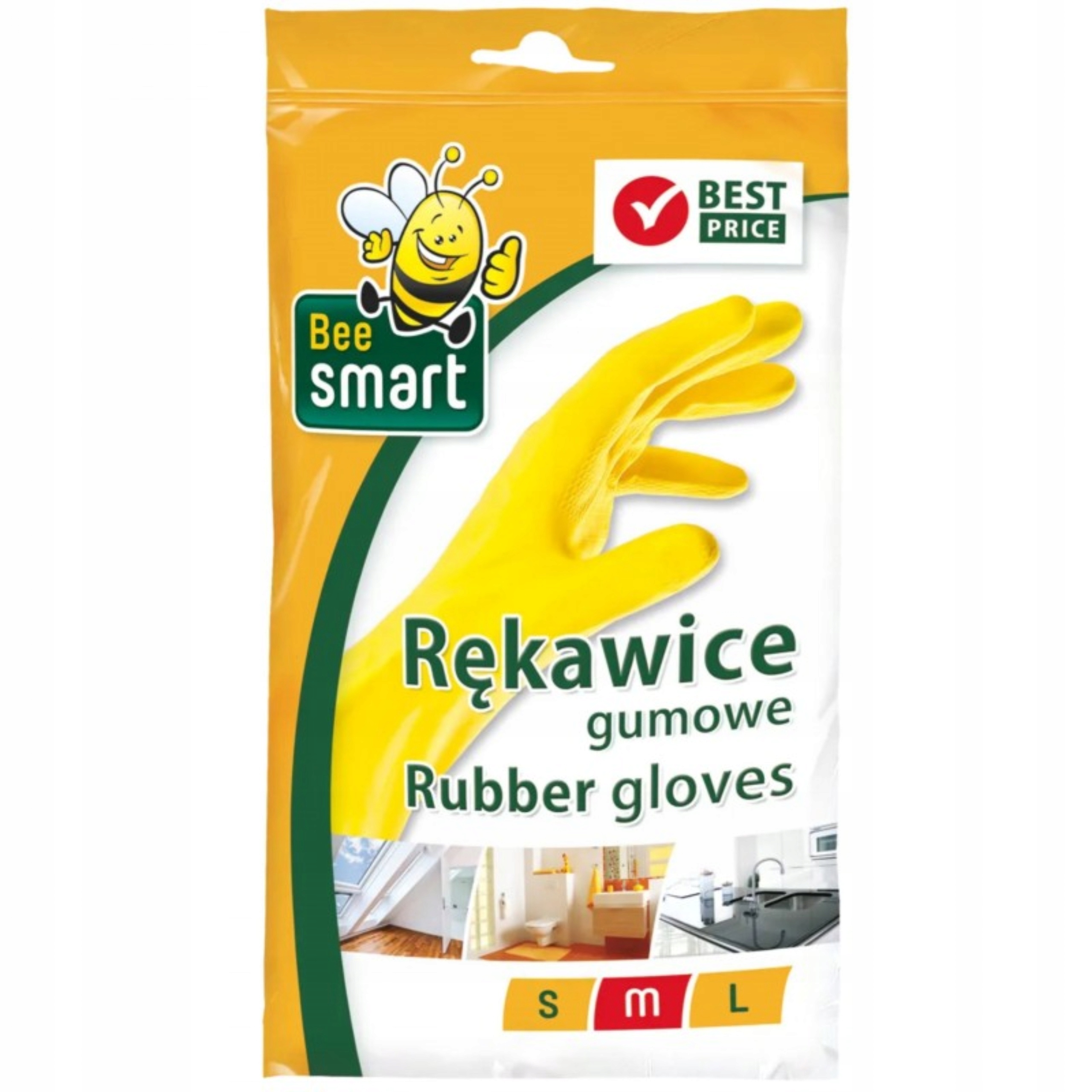 

Paclan Bee Smart Rękawice gumowe M 1 para